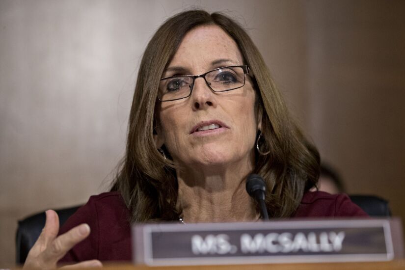 Senator Martha McSally, a Republican from Arizona