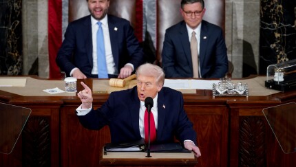 President Trump Delivers State Of The Union Address