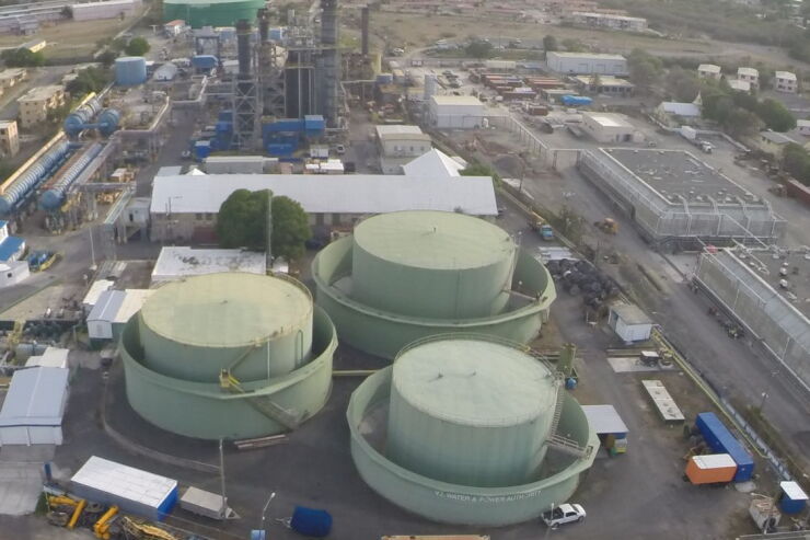 USVI Water and Power Authority plant