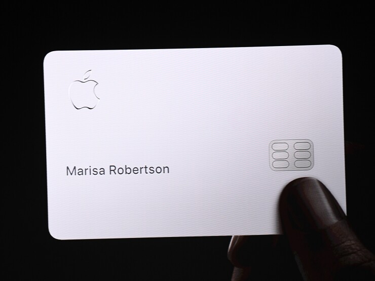Apple Card from Apple's presentation