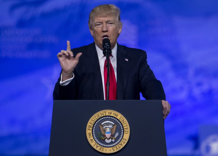 Donald Trump speaks at CPAC