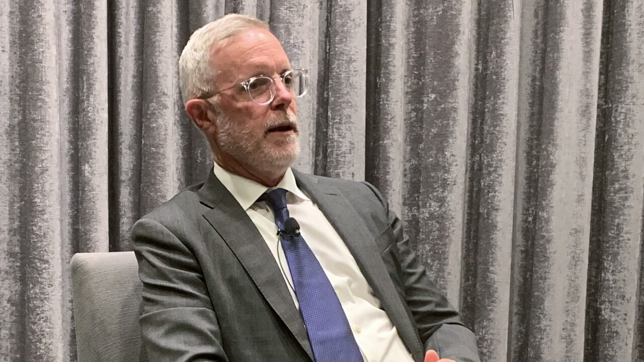 Illinois Deputy Governor Dan Hynes at the Brookings Institution Municipal Finance Conference in July 2019.
