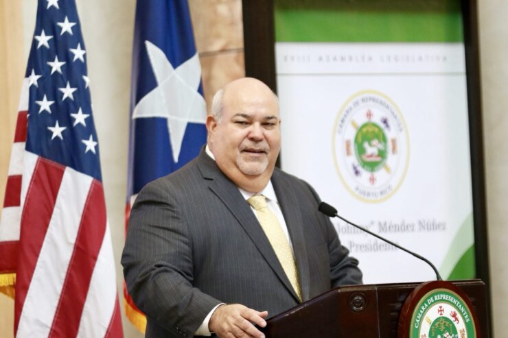 Puerto Rico House President Carlos Mendez