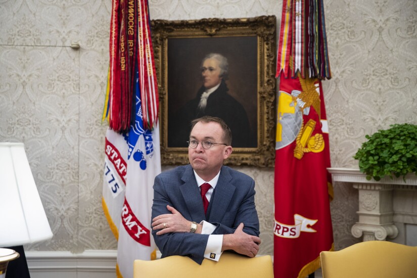 Acting White House Chief of Staff Mick Mulvaney