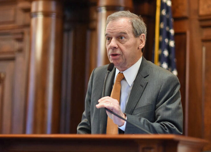 Illinois Senate President John Cullerton, D-Chicago, in 2019