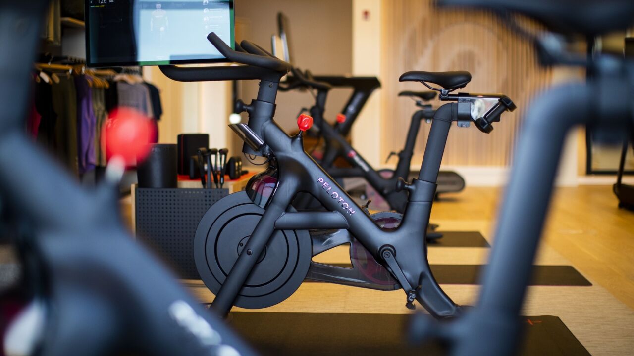 A Peloton Interactive Showroom Ahead Of Earnings Figures