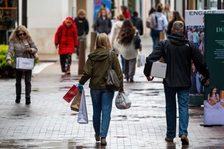 People shopping
