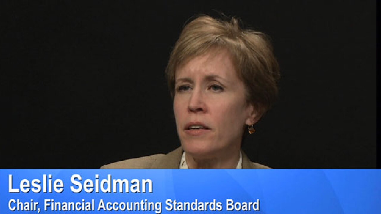 Thumbnail for Video: FASB's Leslie Seidman on the Future of International Standard-Setting, Part 3 of 3