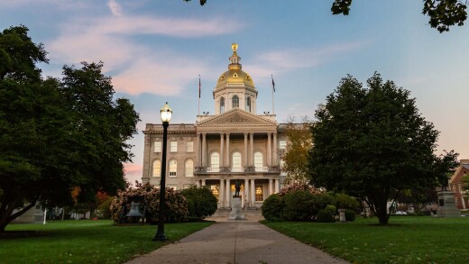 New Hampshire State House in Concord