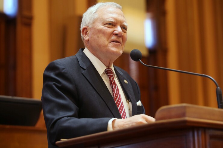 Georgia Gov. Nathan Deal, a Republican who left office Jan. 14, 2019.