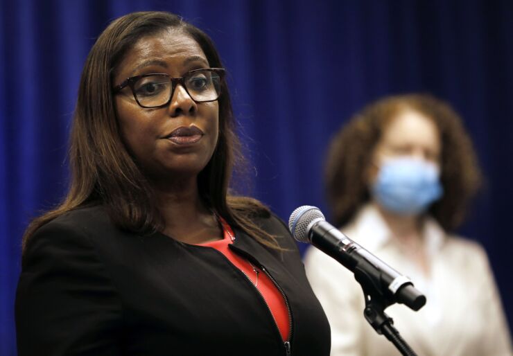 “Under its current leadership, the OCC has demonstrated that it has failed to learn the lessons of the last financial crisis,” New York Attorney General Letitia James said in a statement.