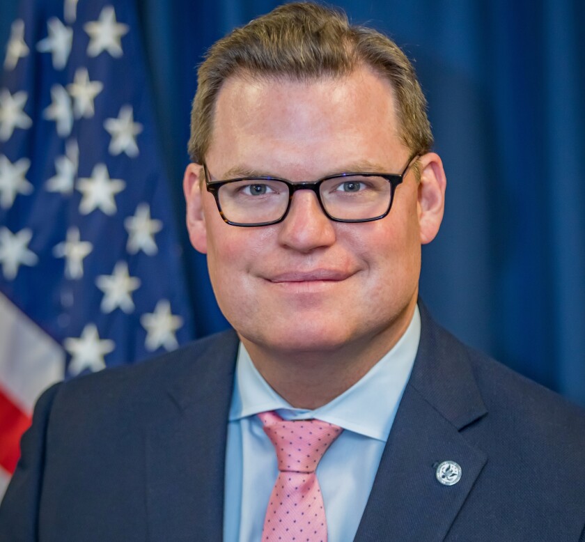Kyle S. Hauptman, vice chairman of the National Credit Union Administration.