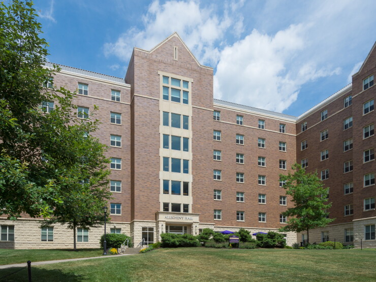 West Chester University student housing, Allegheny Hall