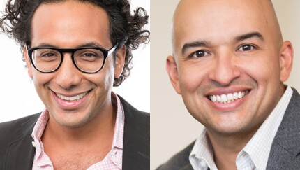 James Gutierrez, CEO at Aura, and Raul Vazquez, the CEO of Oportun