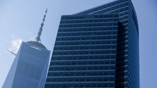 A picture of Goldman Sachs' New York headquarters.
