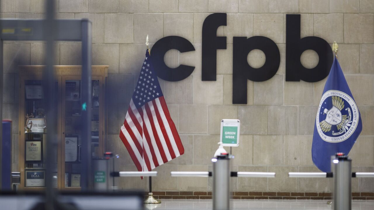 Wall Street Frets Over A Revived CFPB Trump Left Toothless