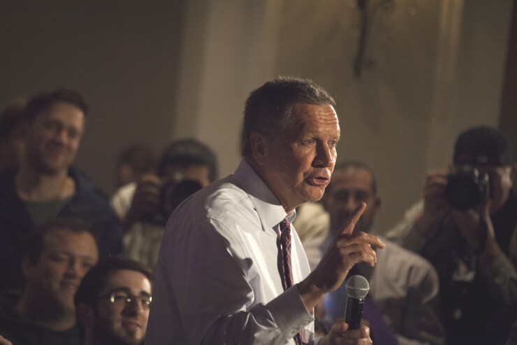 Gov. John Kasich, R-Ohio