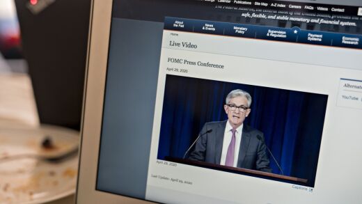 Fed Chairman Jerome Powell, giving his first remote video press conference, said while the central bank stands ready to use any tool in its arsenal to ease the economic impact of the coronavirus, Congress needs to step in with more stimulus too.