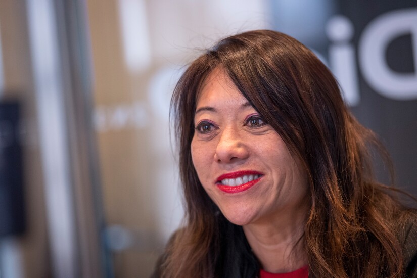 California Treasurer Fiona Ma during an interview in San Francisco, California, U.S., on Tuesday, Dec. 18, 2018. She will be sworn in as state treasurer on Jan. 7, 2019.