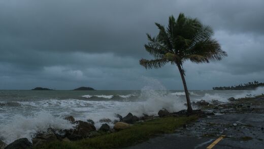 TROPICAL STORM KAREN OVER PUERTO RICO