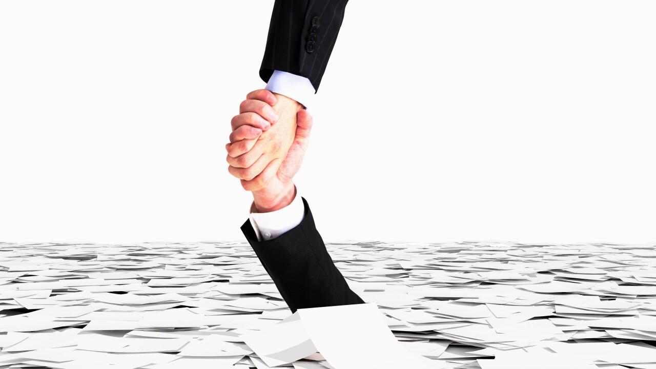 Drowning in bureaucracy