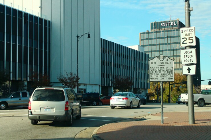 Green St. in Fayetteville, N.C.