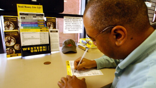 Western Union customer