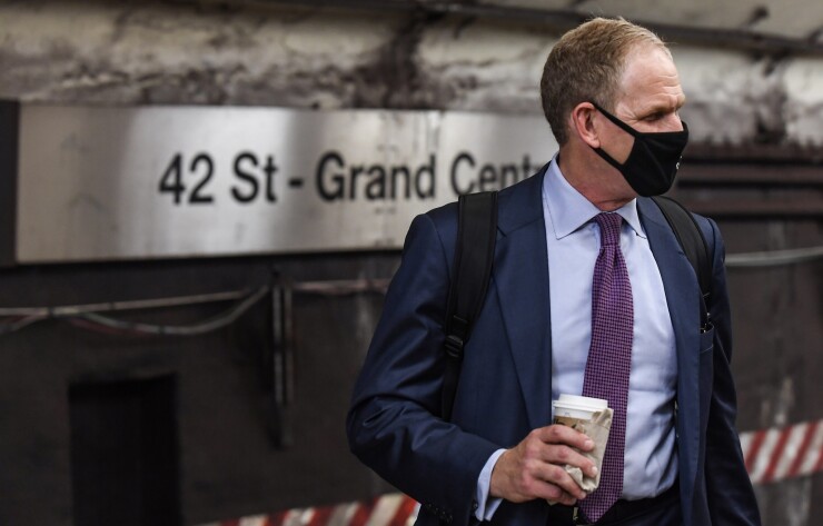 Acting MTA Chair and CEO Janno Lieber visits field locations on August 2, 2021.