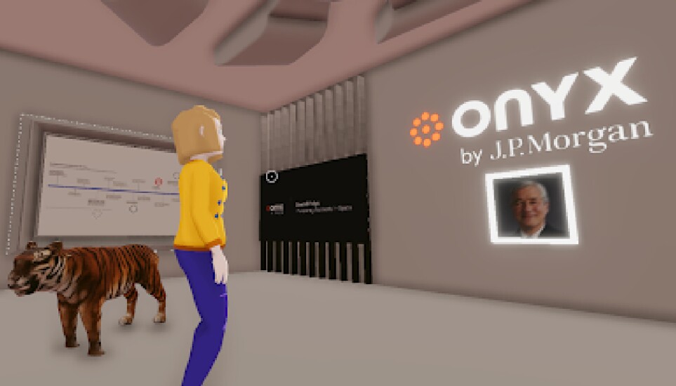 Onyx by J.P. Morgan lounge