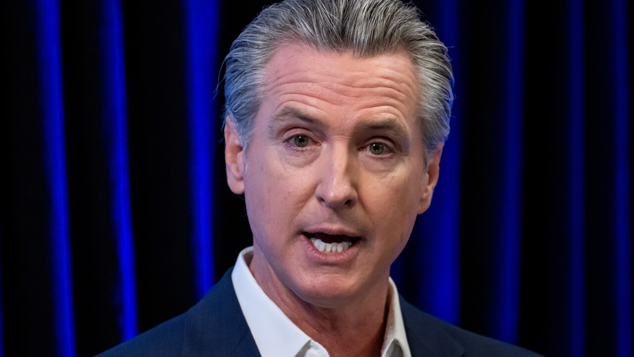 California Governor Gavin Newsom