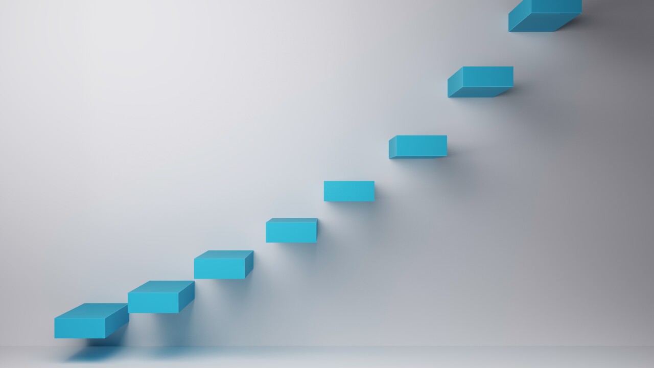 Stairs headed upward