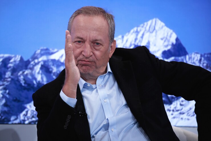Former Treasury Secretary Lawrence Summers