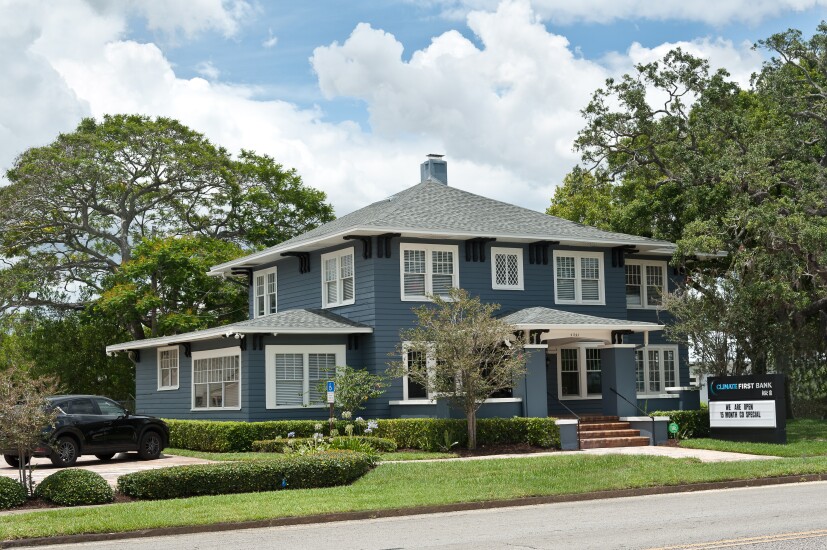 Climate First Bank building in St. Petersburg, Florida