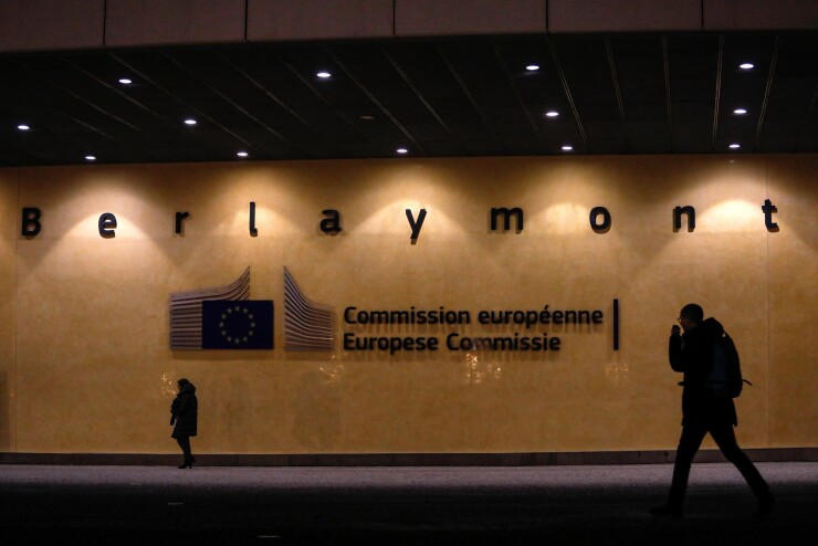 The headquarters of the European Commission in Brussels