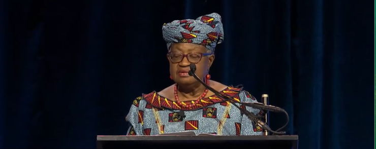 Ngozi Okonjo-Iweala speaking at ACFE Global Fraud Conference