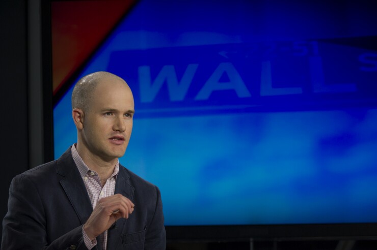 Coinbase CEO Brian Armstrong.