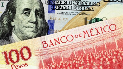 U.S. and Mexican money