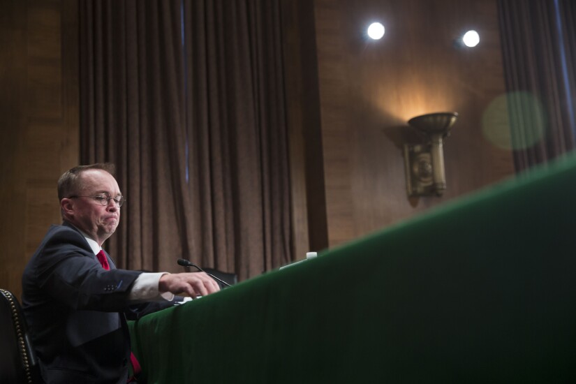 Acting CFPB Director Mick Mulvaney