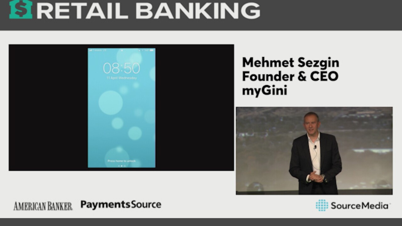 Thumbnail for Video: myGini, Retail Banking 2018