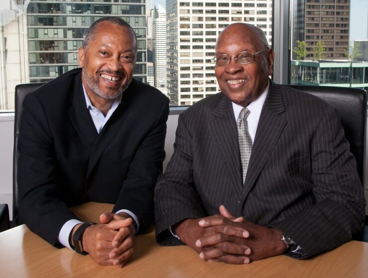 Anthony Kendall (left) and Lester McKeever of Mitchell Titus