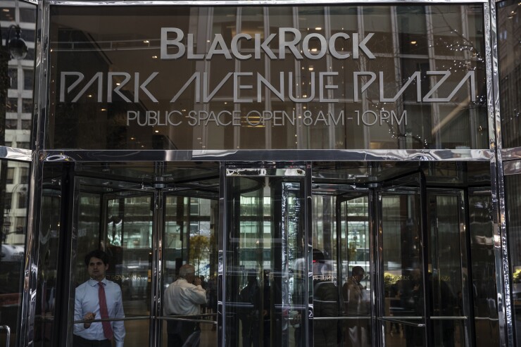 BlackRock has a $1.8 trillion active management business, which it said will be "fully ESG integrated” by the end of the year, meaning its portfolio managers will be accountable for managing their exposure to environmental, social and governance risks.
