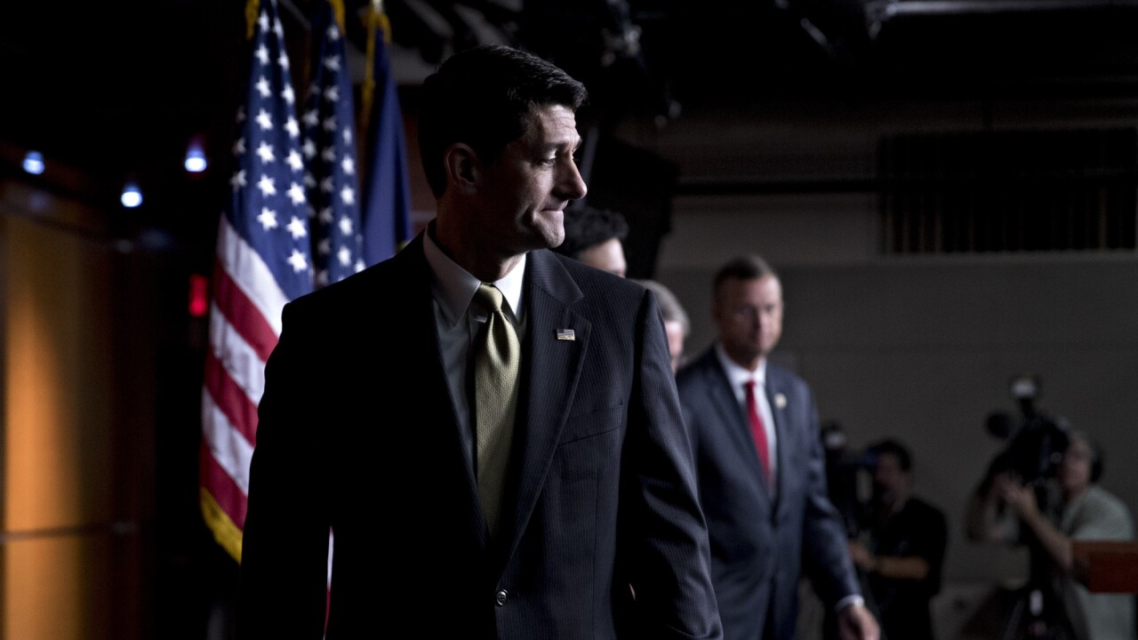 House Speaker Paul Ryan, R-Wis.