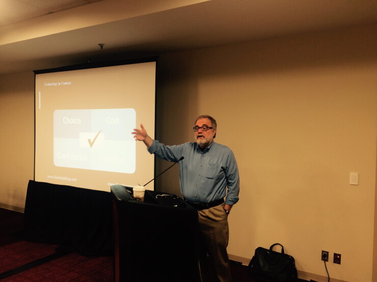 Alan Katz presents at NAHU's annual conference in New Mexico on June 27