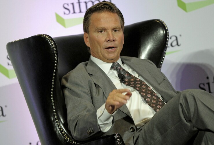 Ronald Kruszewski, president and chief executive officer of Stifel Finanacial Corp., speaks at the 2011 Securities Industry and Financial Markets Association (SIFMA) annual meeting in New York, U.S., on Monday, Nov. 7, 2011.