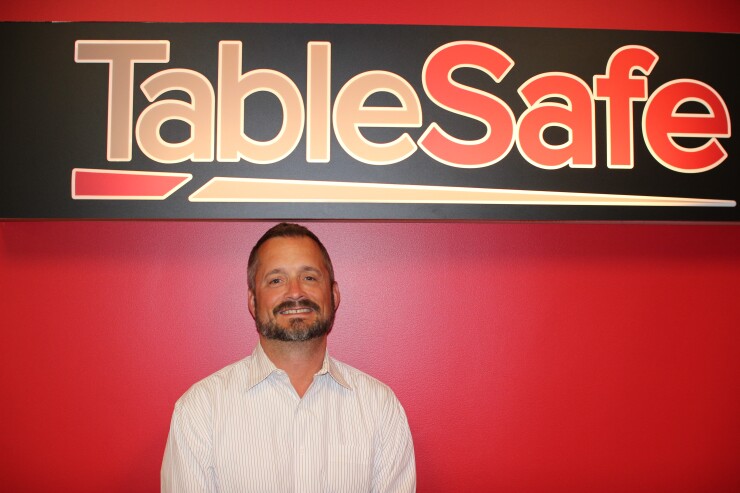 Steve McKean, president of TableSafe.