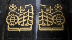 RBC logo is reflected on a surface in Toronto, Ontario, Canada, on Friday, May 19, 2017 Bloomberg News