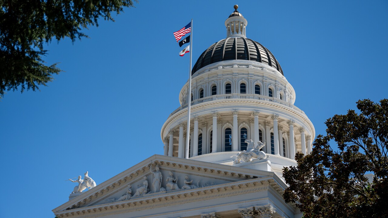 California state capitol building