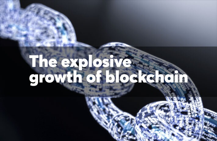 The explosive growth of blockchain