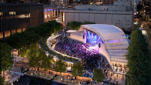 A rendering of the Lincoln Center West expansion
