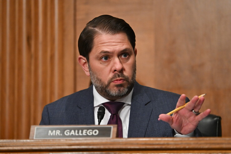 Sen. Ruben Gallego, D-Ariz.